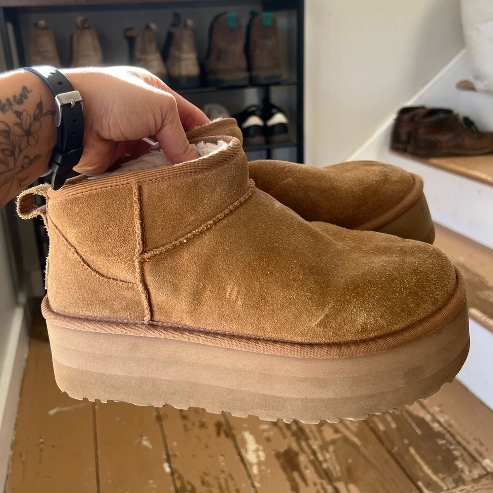 UGG Ultra Mini Platform Booties - Picture 1 of 7